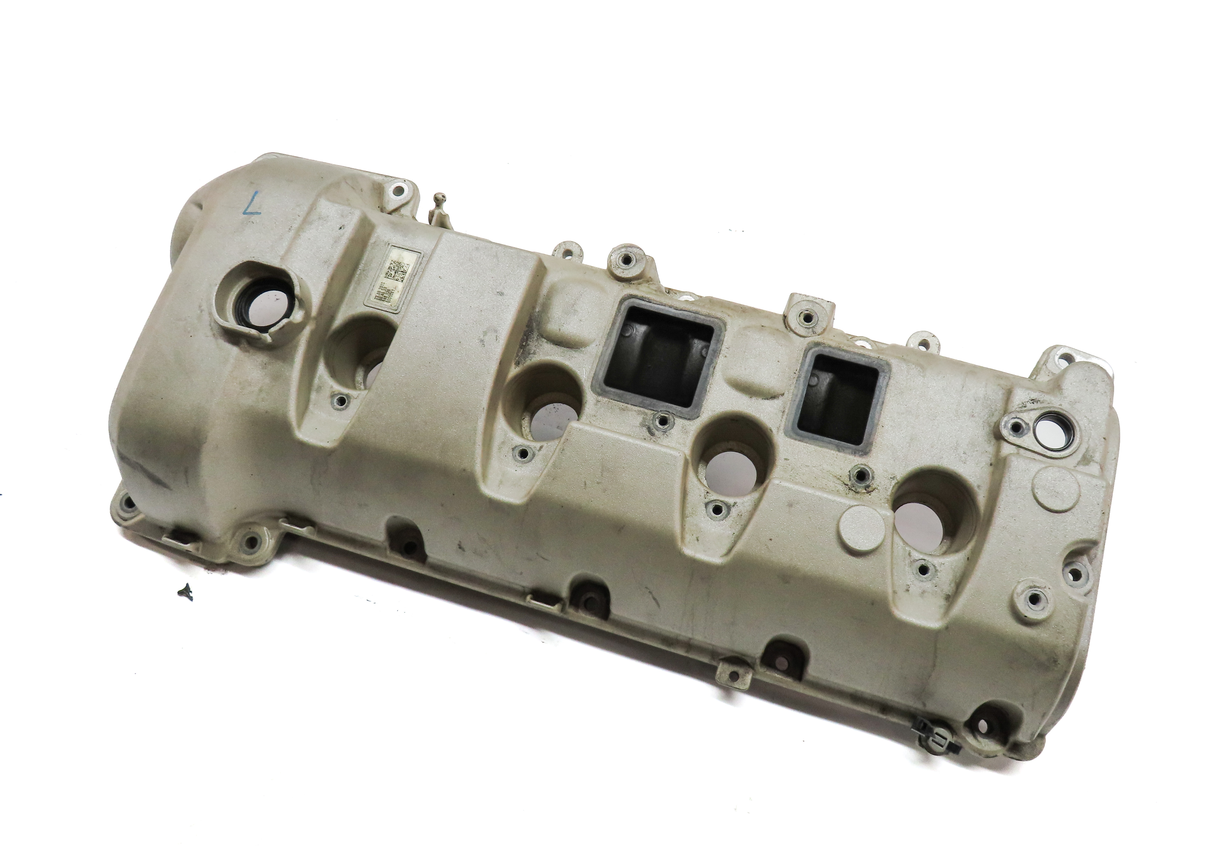 2010-2018 PORSCHE CAYENNE PANAMERA (958 970 G1) 4.8L V8 ENGINE LEFT VALVE COVER — exact item pictured